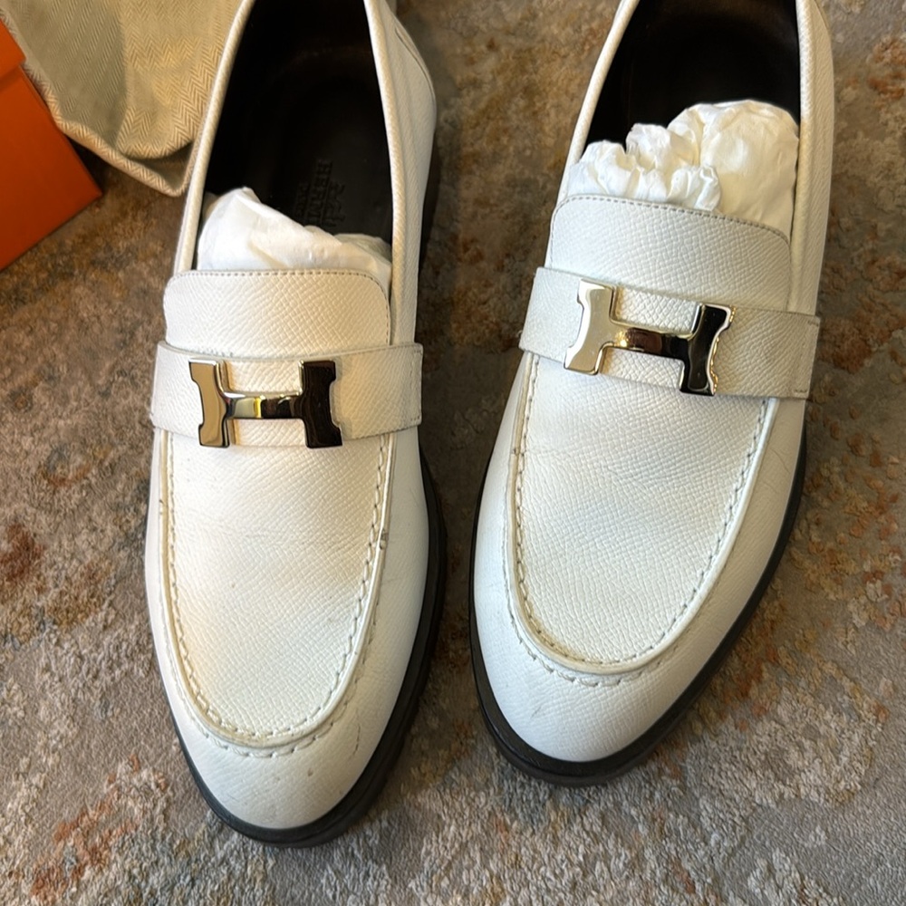 Hermes Faubourg loafer